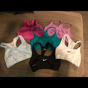 3 aerie sports bras size small NIKE SOLD